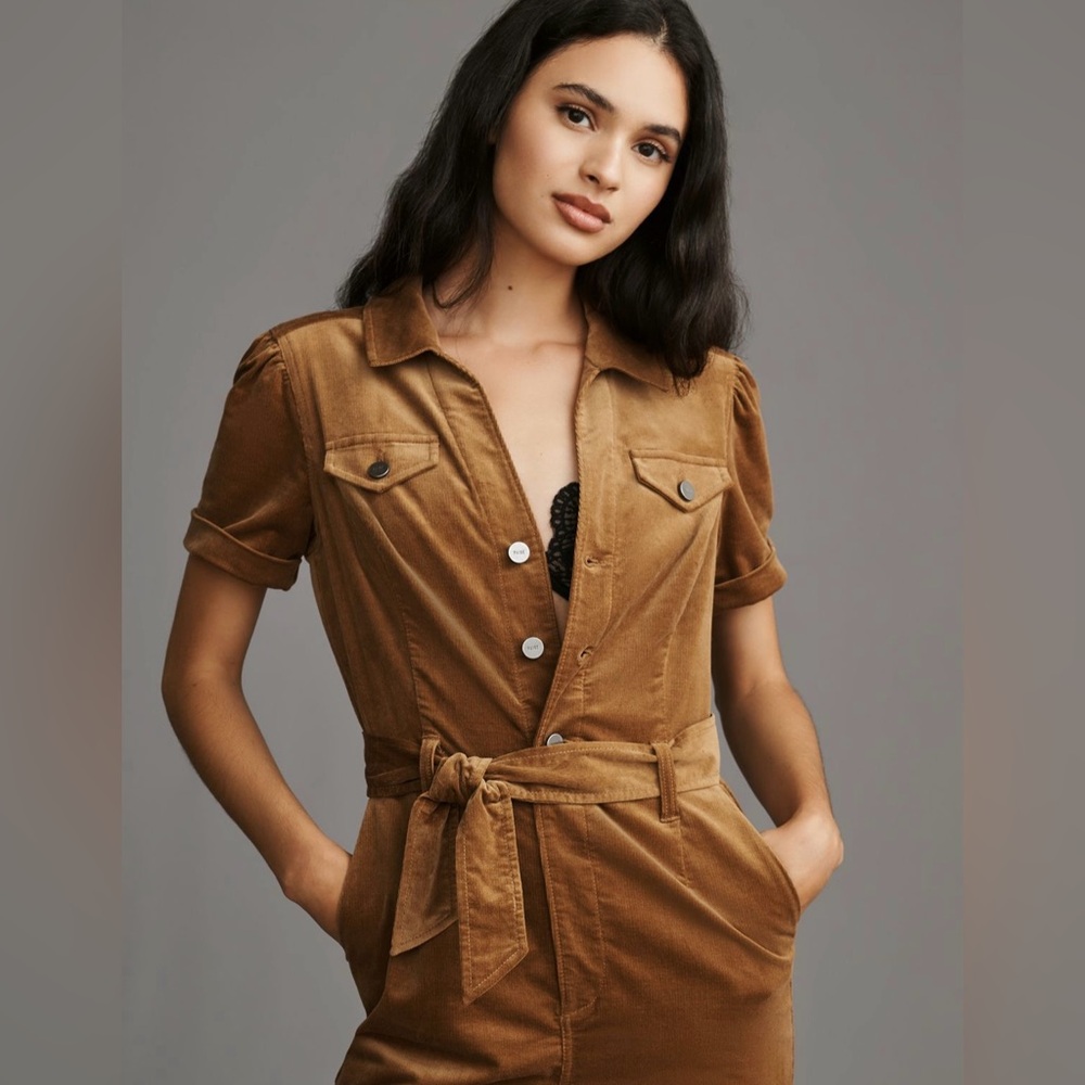 NWT PAIGE Anessa Short Sleeved Jumpsuit Size 2